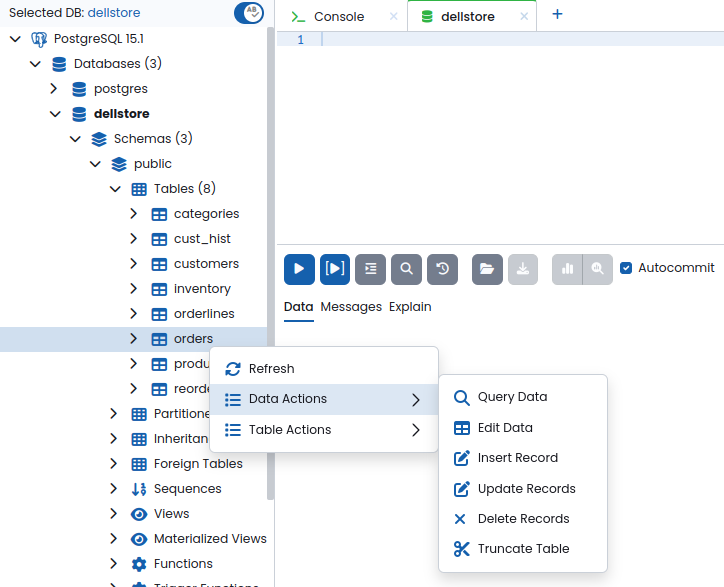 User Guide — PgManage 1.2 documentation