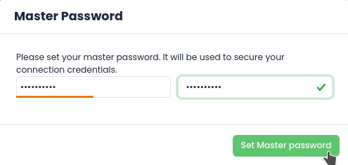 Master Pass Recovery Code Quick Start — Audax Data Manager 1.5 documentation